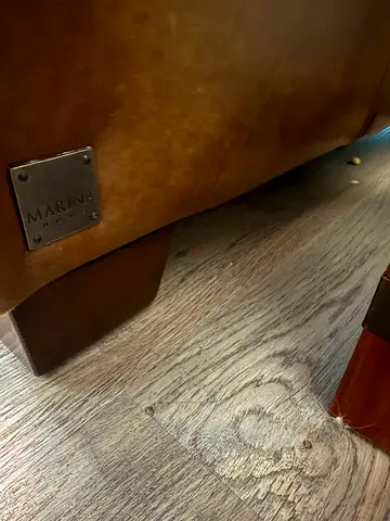 Marina home leather sofa