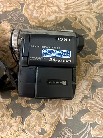 Retro Y2K Sony Handycam DCR-PC350E MiniDV Camcorder - Complete Kit with New Battery