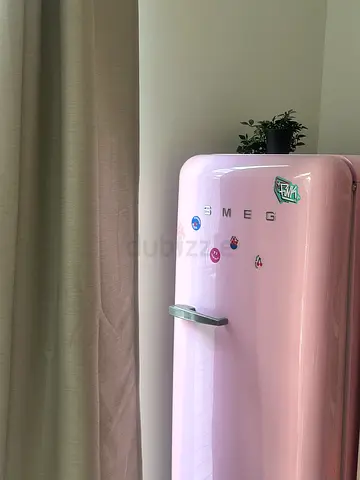 Pink Smeg Retro Single Door Fridge - Good Condition