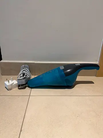 Handheld Cordless Dustbuster Vacuum Cleaner - Compact, Blue