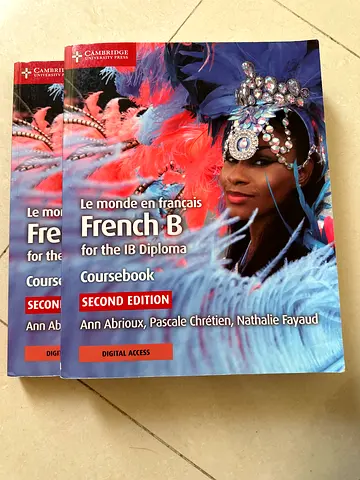 I2 B French B Coursebooks (International Baccalaureate) with online version.