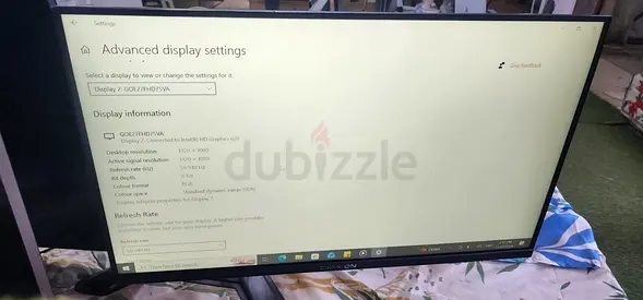 Game ON 27 Inch 75Hz IPS Full HD Bezel Less AMD FreeSync Monitor GOE27FHD75VA
