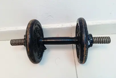 Adjustable Cast Iron Dumbbell 5LB (single) -