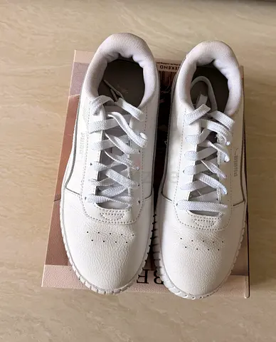 White Puma Sneakers for Women