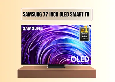 Samsung 77 Inch OLED TV | 120Hz | 4K HDR Smart TV | 77S95D | Free Delivery + Warranty