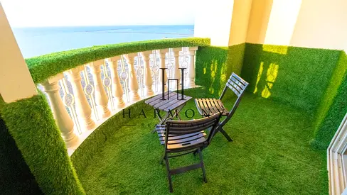 Sunset Views l Full Sea & Beach View l Upgraded Royal Breeze Studio l With Tenant l Furnished l Smart Investment