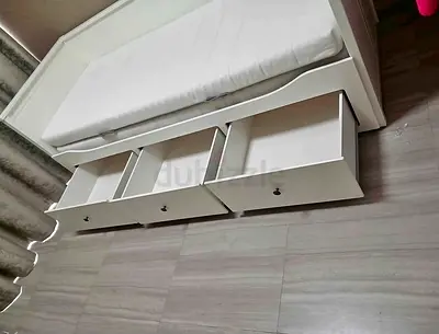 Ikea hemnes day bed with mattress 2