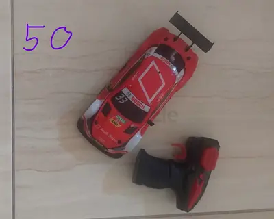 (Battery Operated) Remote Control Racing Cars with Controllers - Working