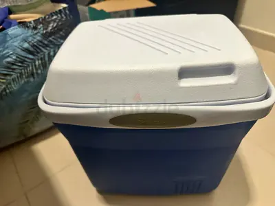 Portable Blue Cooler / Ice Box - Good Condition