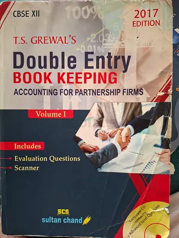 T.S. Grewal Double Entry Book Keeping Volume 1 (CBSE XII) - Accounting for Partnership Firms Analy