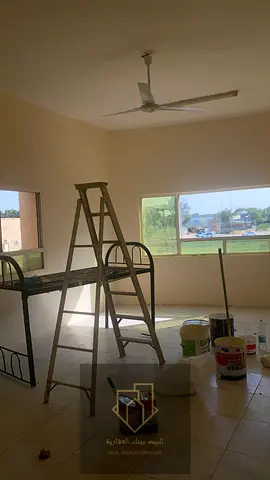 Studio apartment for annual rent in Al Jurf 3, available for families, young people, or commercial use.