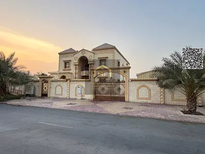 Stunning villa for sale in Al Rawda 3, prime location. Freehold ownership for all nationalities, water and electricity included. Land area: 9,000 sq f