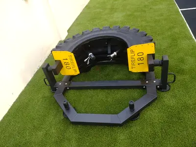 Cross Fit Tyre-TireFlip 180 Strongman Tractor Tire Machine - Gym Tyre Flipper
