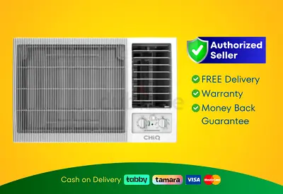 CHIQ 1.5 Ton Rotary Window Air Conditioner- Brand New | Warranty | FREE Delivery | SHJ5