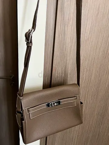 Hermes Togo Kelly Messenger Etoupe