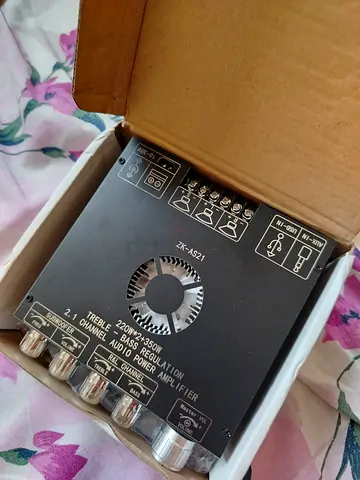 Audio amplifier 2.1 channel
