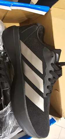 Mens Adidas Black Grey Running Shoes - Size Unknown, New