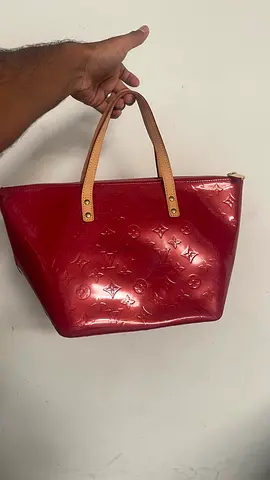 Louis Vuitton Vernis Red Patent Tote - Preowned, Good Condition