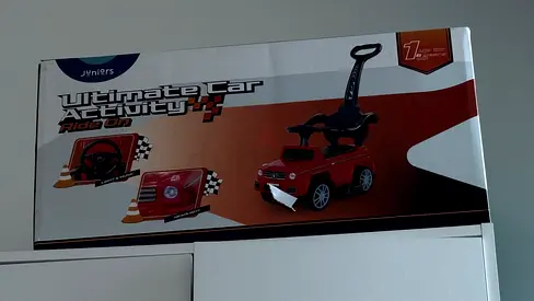Kids Ride-On Push Car with Handle - New in Box
