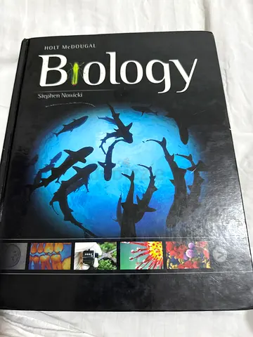 Holt McDougal Biology Student Edition 2017 – High School Biology Textbook (HMH) (NEGOTIABLE PRICE)