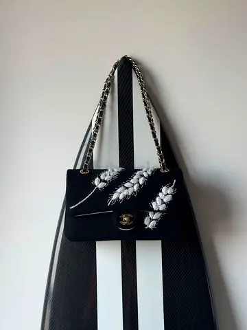 Chanel womens premium quality handbag black color
