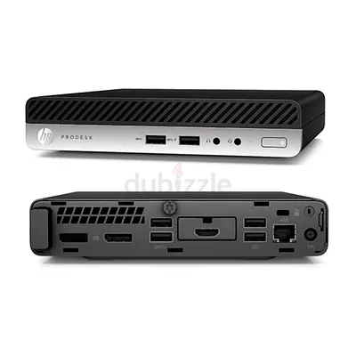 9TH GEN HP PRODESK 400 G5 MINI PC-CORE I5-9500T-256 GB NVME SSD-8GB DDR4 RAM-WIN 11 PRO 64 BIT