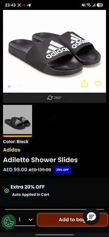 Adidas Adilette Slides - Black, Size Available Soft Foam