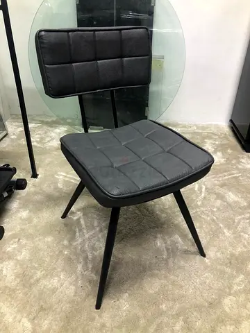 2-leather Dining chairs