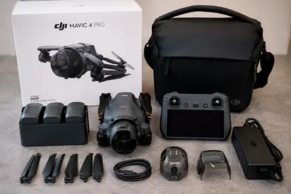 DJI Mavic 4 Pro Drone with RC, 3 Batteries, Charger and Bag - Excellent Condition - Never Used