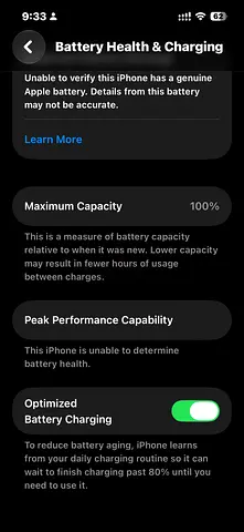 iPhone with 100% Battery Health - Ready to Use