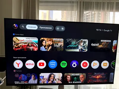 Philips Tv 55-inch Google Smart LED TV - Excellent Condition