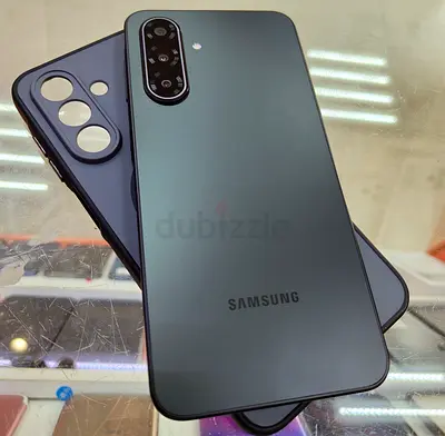 Samsung A17 5g smartphone in good condition with protective case