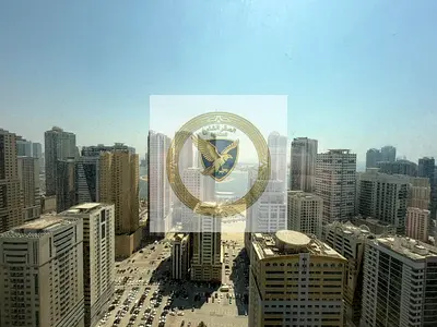 شقة للإيجار غرفة نوم وصالة تكييف مركزي غاز مركزي بإطلالة مميزة برج سكني عائلي في المجاز 3