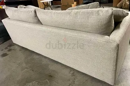 Expensive quality crate and barrel Lounge Deep 3 seater sofa