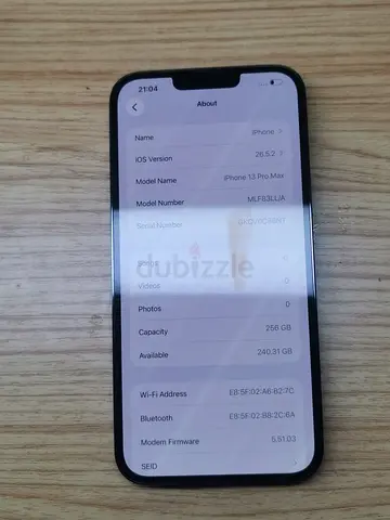 My Apple iPhone 13 pro max
