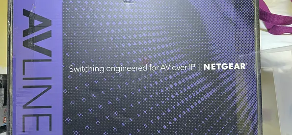 Netgear AV Line Network Switch (AV over IP) - Boxed