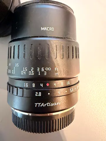 Ttartisan macro 40mm 2.8 MFT