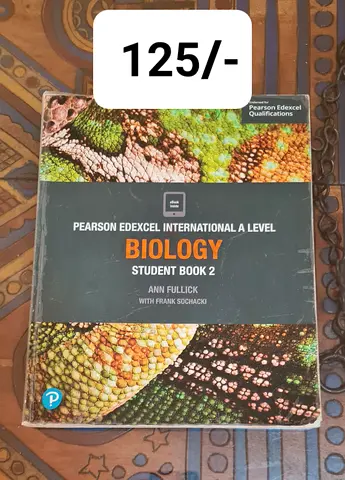 Pearson Edexcel International A Level Biology Student Book 2 - Used