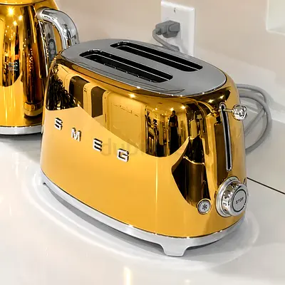 Smeg Toaster Gold