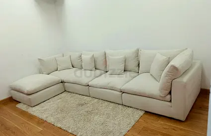 The one brand feather 🪶 filled modular sofa with ottoman