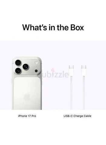 Iphone 17 pro 256 gb (esim only) silver 5g with face time International Version
