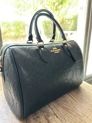 Coach Rowan Satchel Bag In Signature Leather