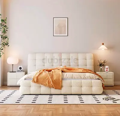 New Modern tufted upholstered queen bed in Premium Quality- Hydraulic Storage available on demand