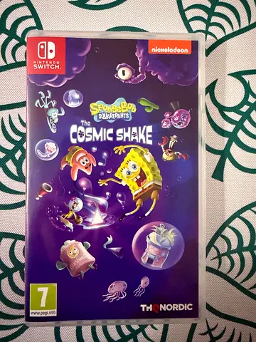 SpongeBob the cosmic shake nintendo switch game