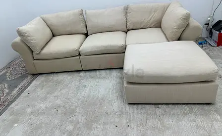 Looks great condition pottery barn modular sofa