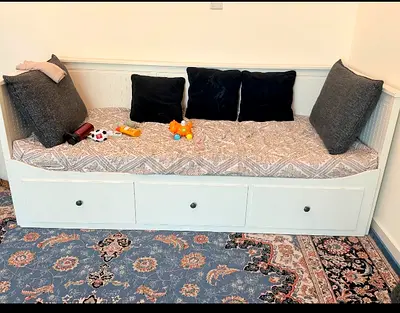 IKEA Hemnes Daybed with 2 Mattresses - Great Condition