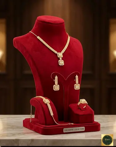 Gold plated Premium Necklace set