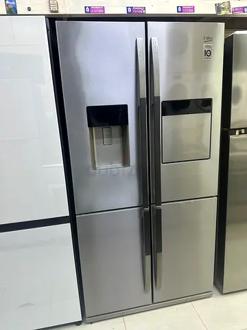 Beko French door refrigerator 4 door side by side bottom freezer