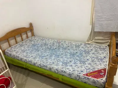 Wooden beds