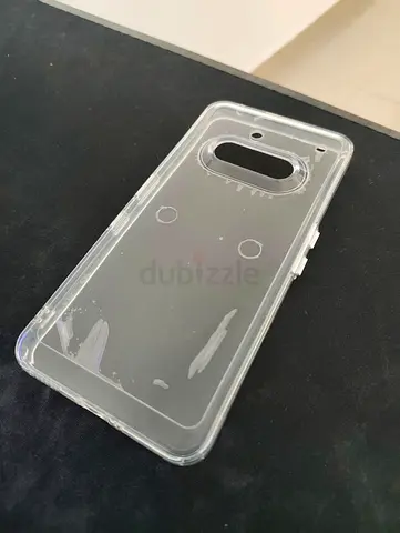 Nothing Phone 3a Clear silicone phone case (transparent) + Privacy Glass Screen - never used
